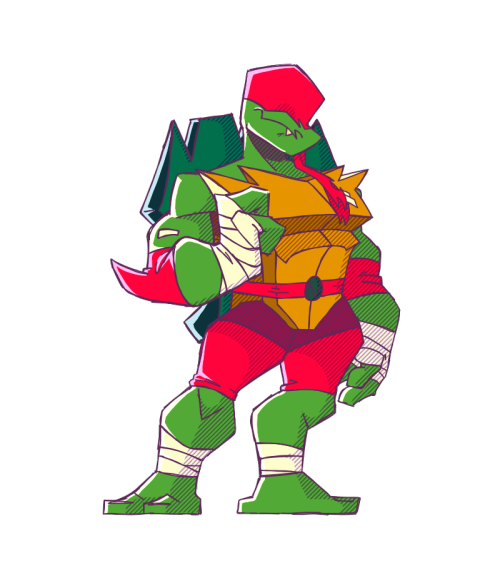 I don’t draw Raph really often SHAME ON ME but he’s kinda hard to draw tbh…So I wanted to dra