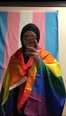 homojabi:Reminder: trans Muslims and gay Muslims exist and we’re not going anywhere.