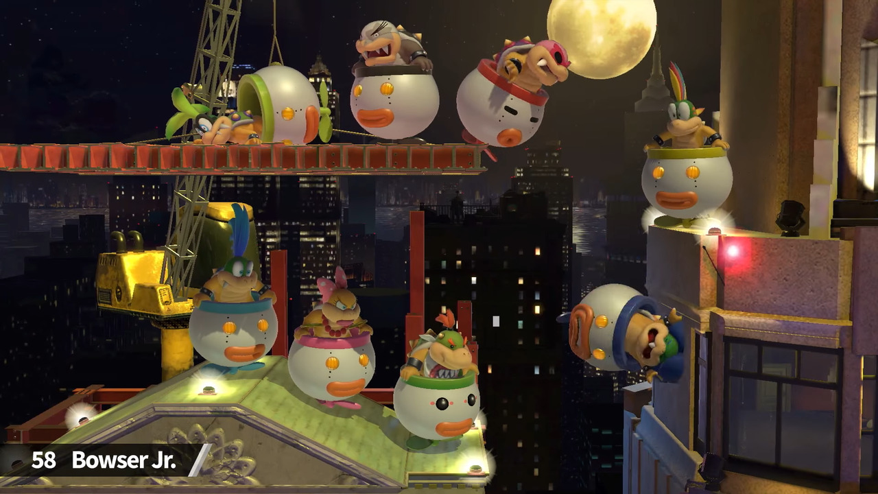 bowser jr and the koopalings smash bros