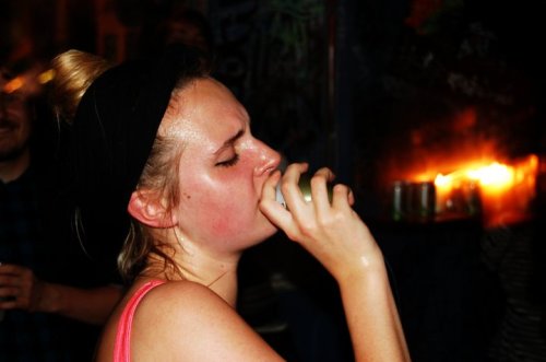 Exclusive – MØ at the ‘Din Nye Ven’ Bar in 2010. 