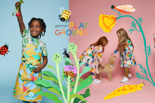 Click on this link to the Gorman Playground online shop! The new kid’s wear collection I colla