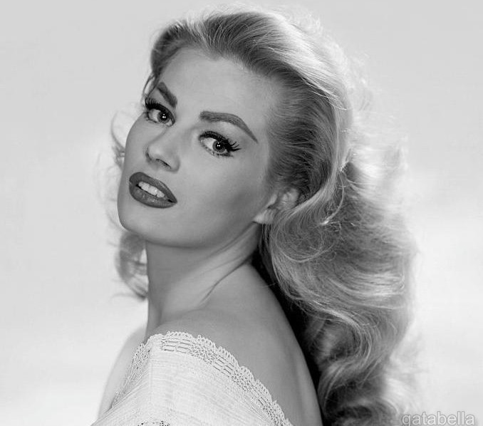 gatabella:  Anita Ekberg by Tom Kelley