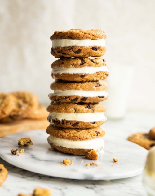 Classic Cookie Ice Cream Sandwiches