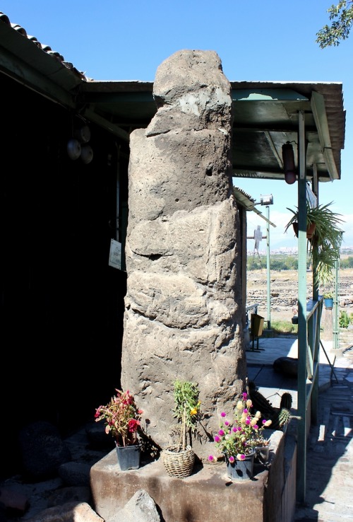 Shengavit Phallic Monument, worshiped byArordiners, followers of the ancient Armenian religion, Arme