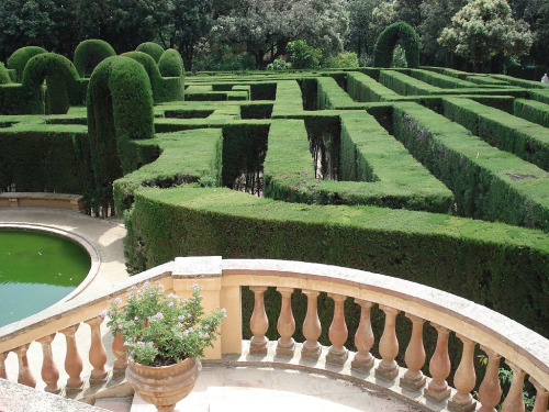 before-life:    Horta’s Labyrinth Park,  Barcelona, Spain by  Gilles