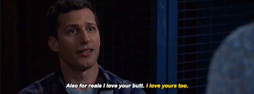 beckettkate:Amy Santiago… will you marry me? Jake Peralta, I will marry you.