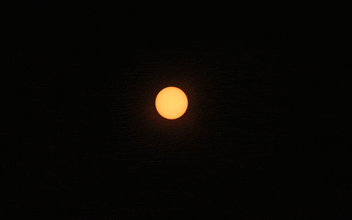 scrapyardsaint:Solar eclipse. March 20th 2015 as seen from Leicester, UKNow as a .gif,  because this is Tumblr