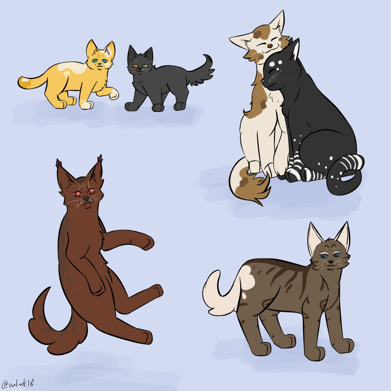 Warrior Cats ICONS // Speedpaint 