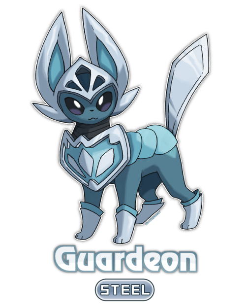 splatterparrot: Introducing the new armour Pokemon - Guardeon!I’m really hoping for a new Eeve