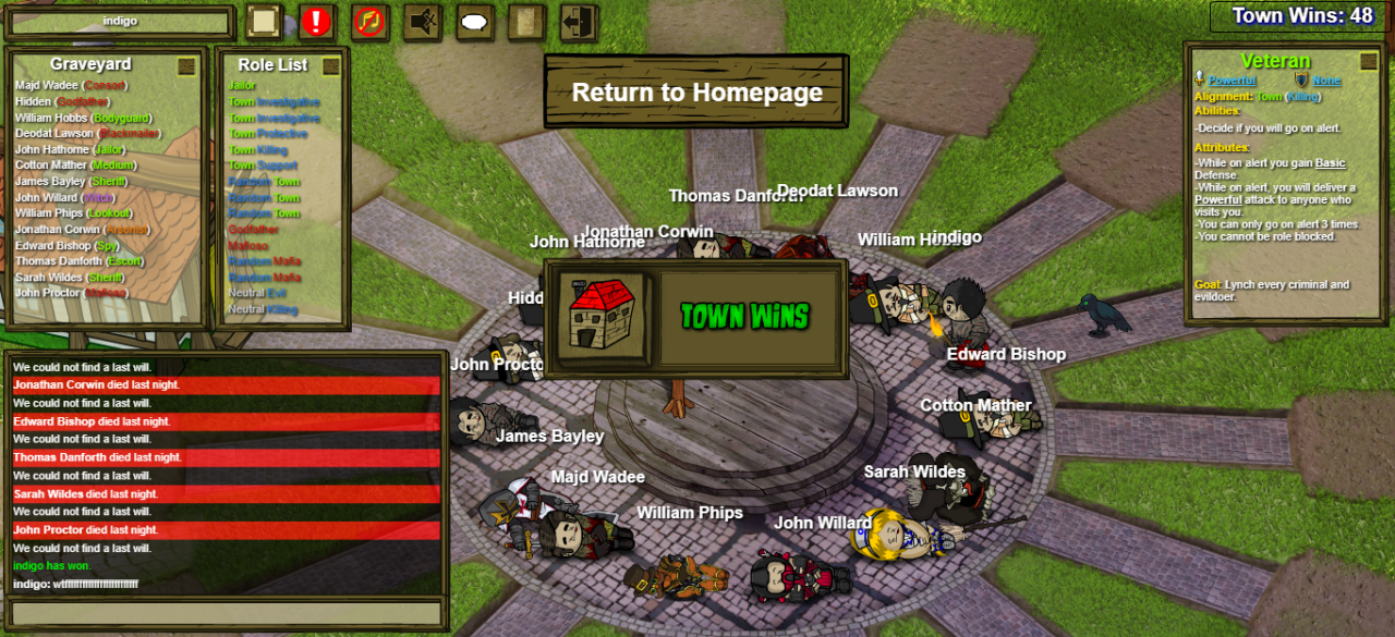 Town of Salem -- Godfather CARRIES Entire Mafia to Victory! [TOS / Gameplay  / Ranked Practice] 