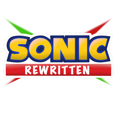 Hey Folks! Im So Happy To Announce That Not Only Did I Finally Design A Proper Logo For Sonic Rewritten