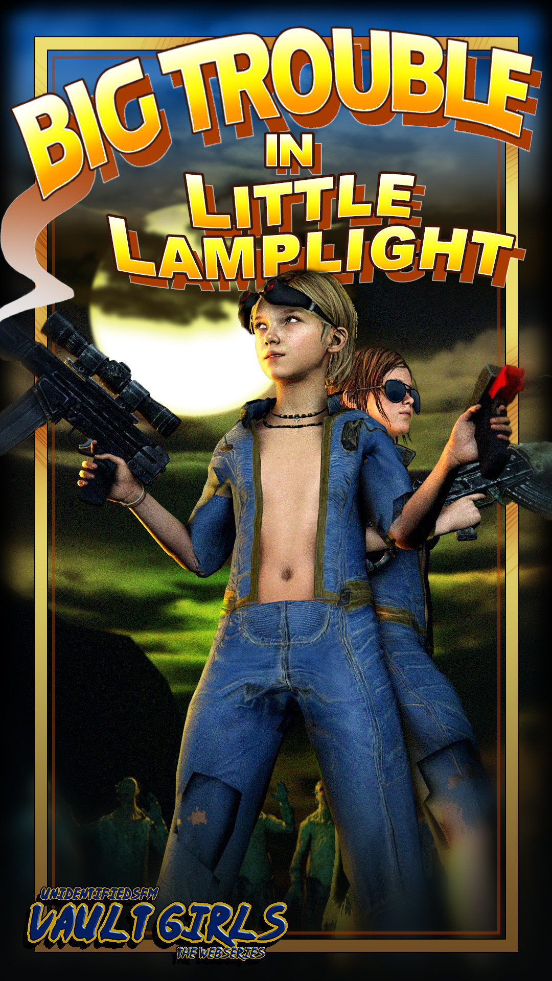 vault-girls: Big Trouble in Little Lamplight     â€˜Caught in a gunfight with