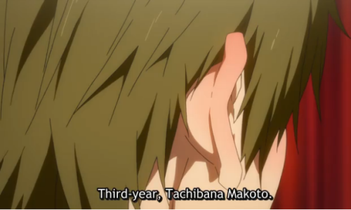 findingschmomo:look at how fucking embarassed makoto is doing this recruitment thing. He’s blushing 