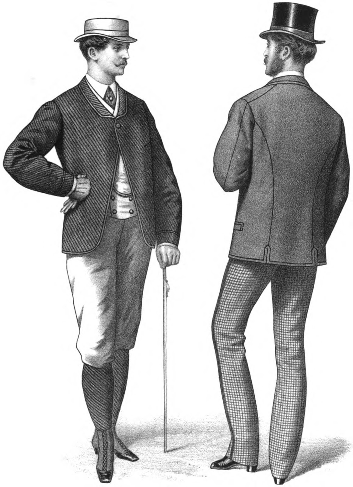 A Designer's Sourcebook (Costume Design Ideas: Victorian Men’s Clothing