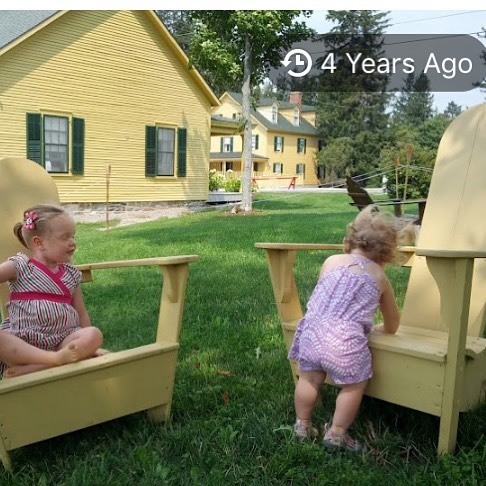 Facebook helped me recall this beautiful hustle: a Breadloaf Fellow while wrangling these two. I dro