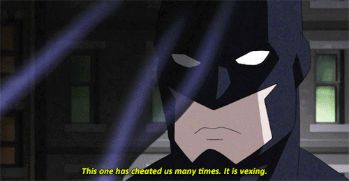 noxvella:count-of-cagliostro:Okay for reference, Batman can’t see the shades because he doesn’t have