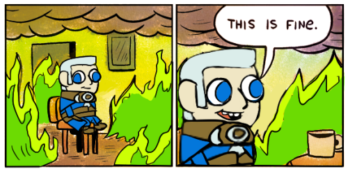 questifer:  celestial-pastry:  keelahsomethigh: please save him @questifer  This is fine. 
