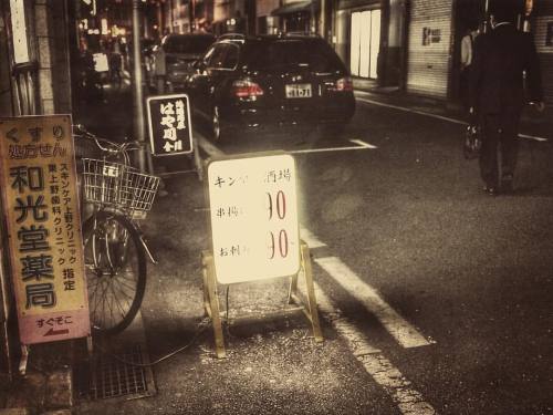 rollinhand-japan: #iPad #Snapseed #OlympusUK #olympus #OlympusE5 #E5 #zuiko #14_35mm_f2 #路地 #東京 #上野 