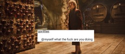 eveningisgrey:  The Hobbit + Text Posts 7,