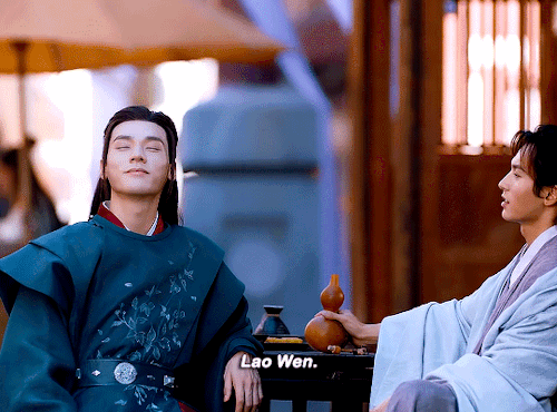 word of honor 山河令:episode 12“I just feel that it’s good to be alive, to have the sun shining, and to