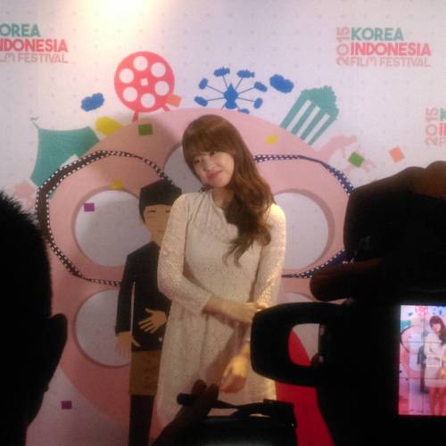 Park Bo Young at the opening of Korea Indonesia Film Festival.. Soooo pretty.. #parkboyoung #nabongs