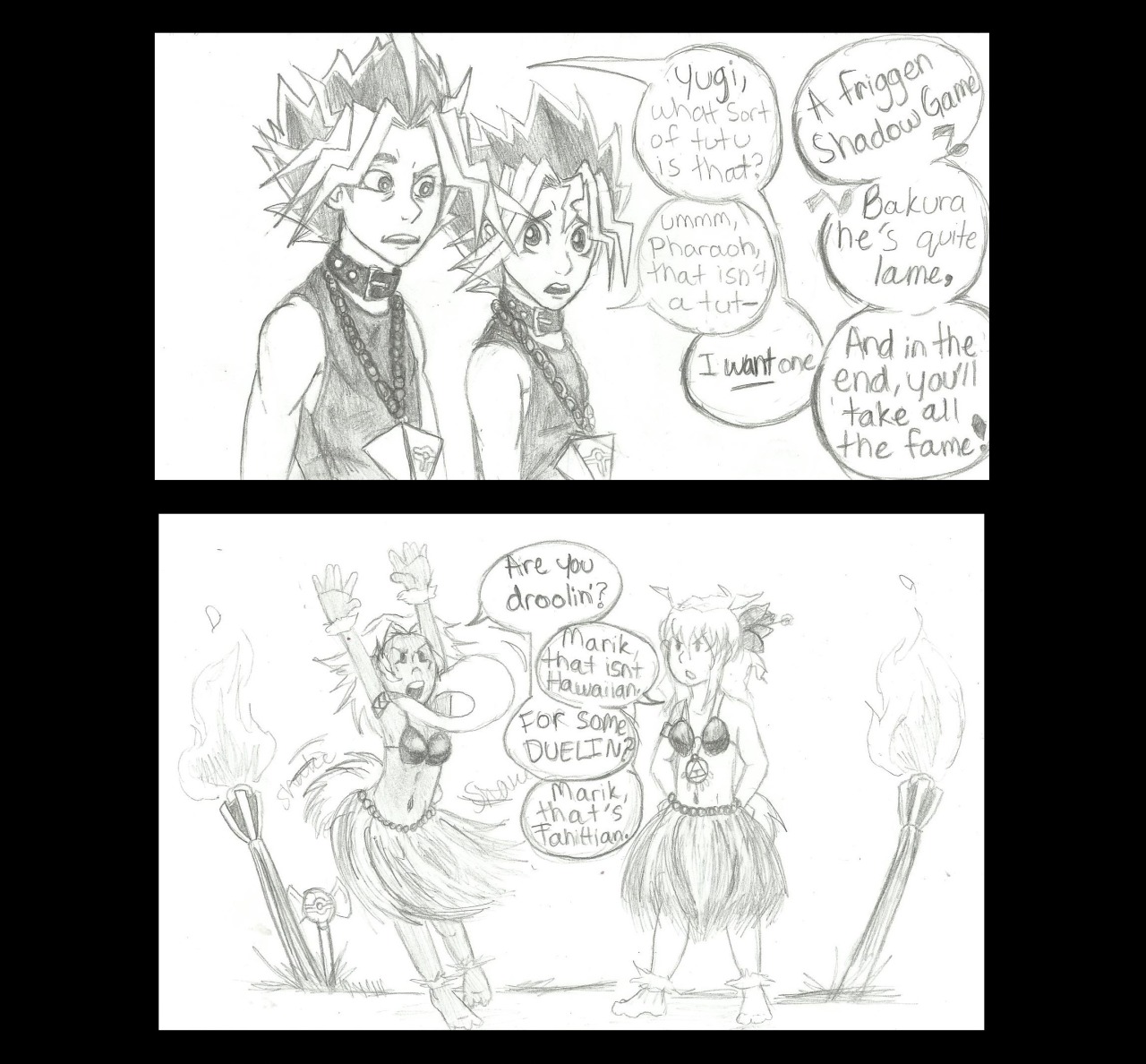 geeky-afakasi:  A late birthday present for my cousin Masina &lt;3  Marik would