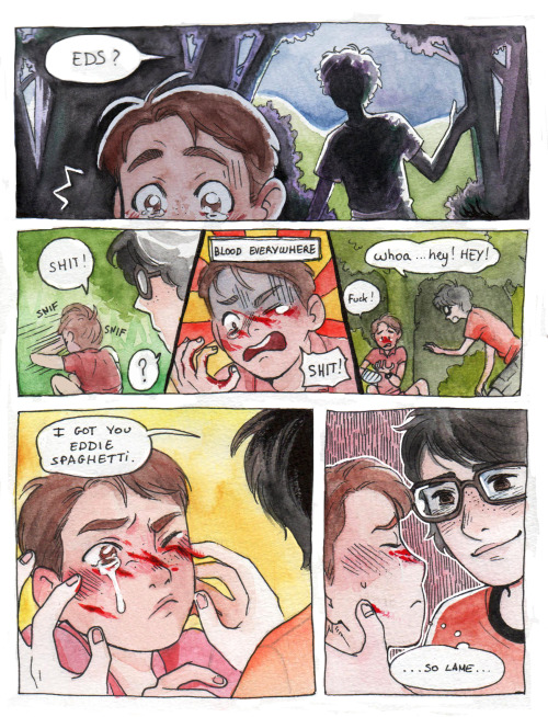 gayshi: He panicked.FIRST PART OF MY REDDIE COMIC ! ( don’t hesitate to share and comment