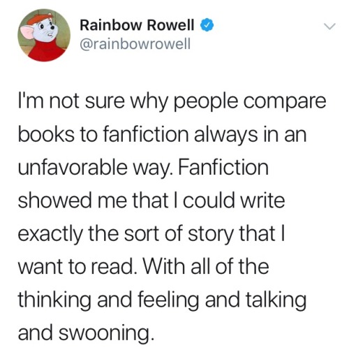 rainbowrowell: fanbows: @rainbowrowell reminding us why she’s our queen (x) (x) (x) (x) (x) (x