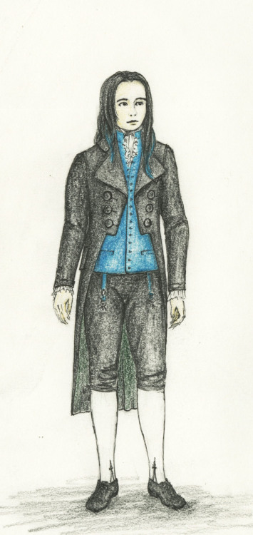 lorenzocheney:This is the design sketch for the suit iasg will be wearing in the fashion show. The d