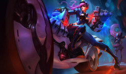 heroic-pixel:  Officer Vi official splashart