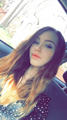 morbidfaerie:  Gained a bunch of new followers so heres another basic bitch car selfie ily