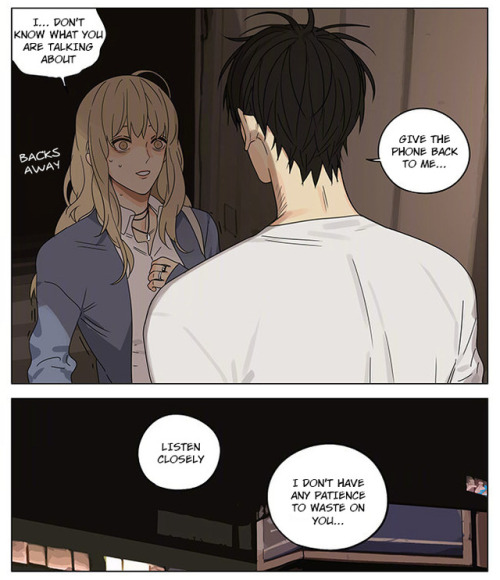 Old Xian update of [19 Days] translated by Yaoi-BLCD. Join us on the yaoi-blcd scanlation team discord chatroom or 19 days fan chatroom!Previously, 1-54 with art/ /55/ /56/ /57/ /58/ /59/ /60/ /61/ /62/ /63/ /64/ /65/ /66/ /67/ /68, 69/ /70/ /71/ /72/