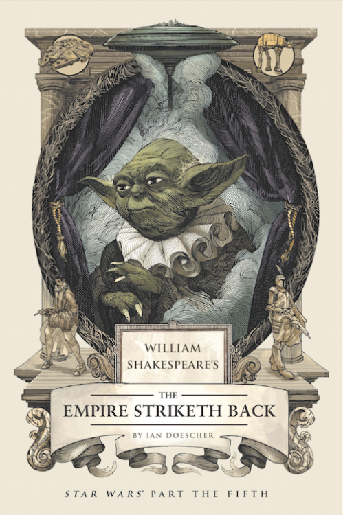 heroesofspenot: mtg-realm: Willy Shakespeare does Star Wars Apologies to all my MTG Realm fans for a