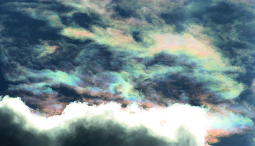 XXX nubbsgalore:  photos of cloud iridescence photo