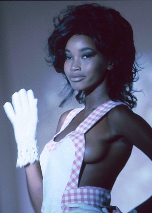 vintagewoc:Beverly Peele at Thierry Mugler porn pictures