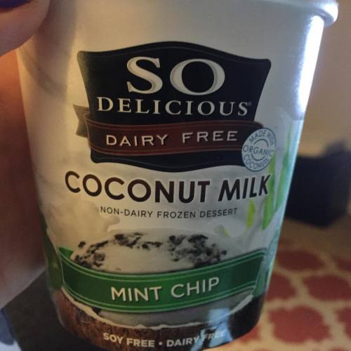 Literal heaven. #dairyfree #coconutmilk #sodelicious @so_delicious