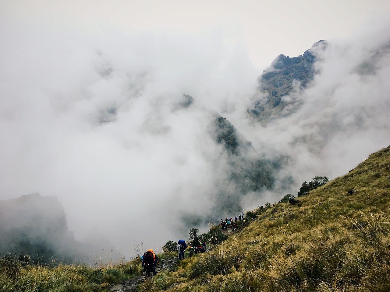 inca trail hike to machu picchu
sacred valley, peru 2017