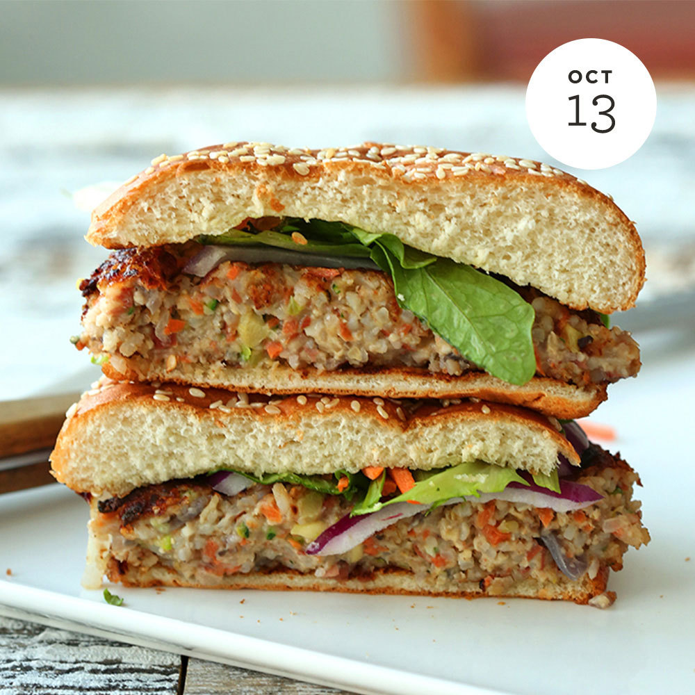 Oatober — Veggie Burger INGREDIENTS: 3 Teaspoons...