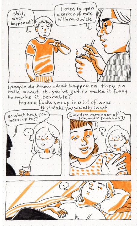 margautshorjian:a little comic about trauma with the meta ending nobody asked for