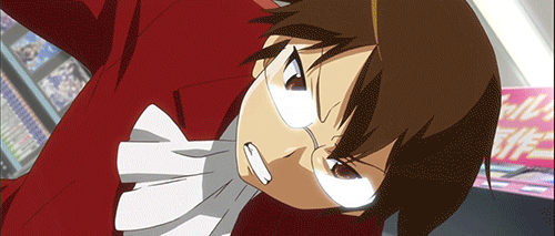qcxc123:  Daily dose of male anime/manga glasses characters 52: Katsuragi Keima (The World God Only Knows)