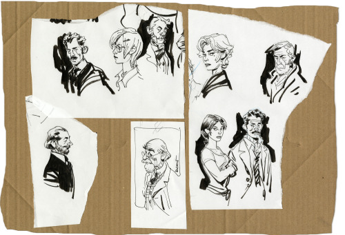 Denis Bodart sketches