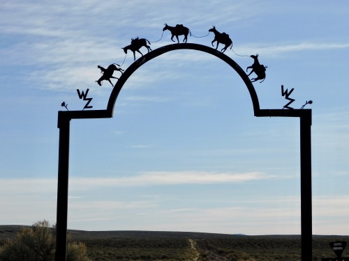 Ranch Gateway, Harney County, Oregon, 2020.