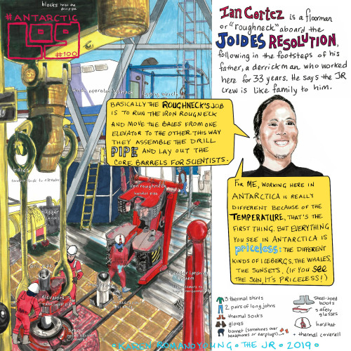 In our next #AntarcticLog, Karen Romano Young highlights the work of scientist & roughneck Ian C