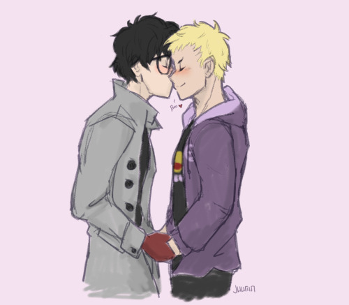 juu-riin:3.24 HAPPY KISS RYUJI DAY!!❤Smooches for the bestest boi ever~