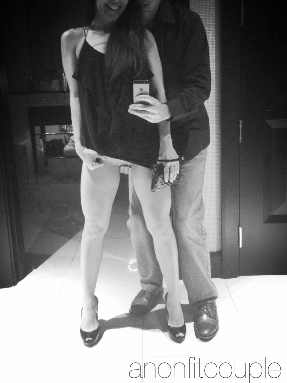 anonfitcouple:Taking the sexy Mrs and her tiny wet kitty out tonight 🎉  @princessmissy56