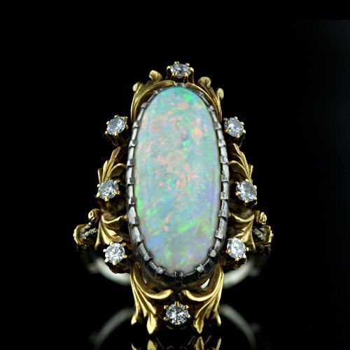 belaquadros:Opal Ringsthey make my heart beats faster