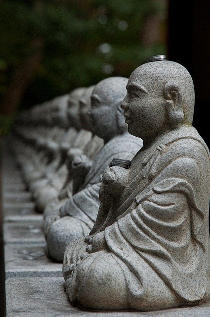 buddhabe:Bodhisattvas at Mt.Takao, Japan