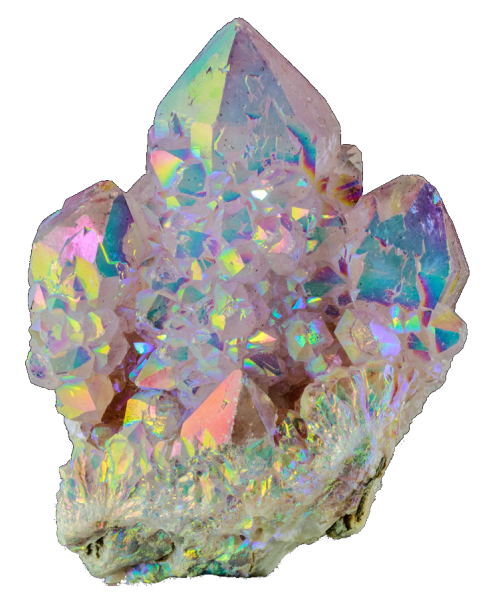 transparentgems: Rainbow Aura Quartz