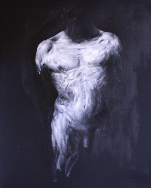 rhubarbes:Painting by Benjamin Carbonne.More art here.