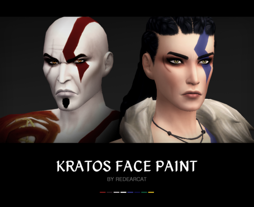 KRATOS FACT FAINTMaxis MatchBase GameNew MeshMale, FemaleTeen, Adult, Elderfound in Face Faint8 swat